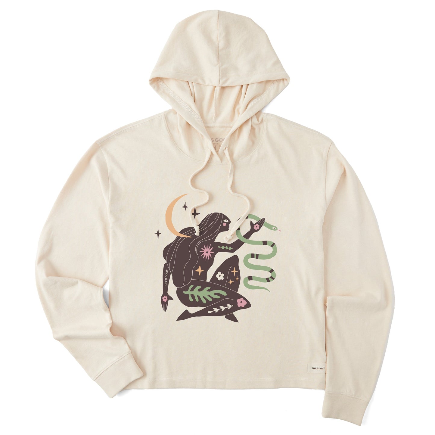 Women's Snake Charmer Crusher Boxy Hoodie