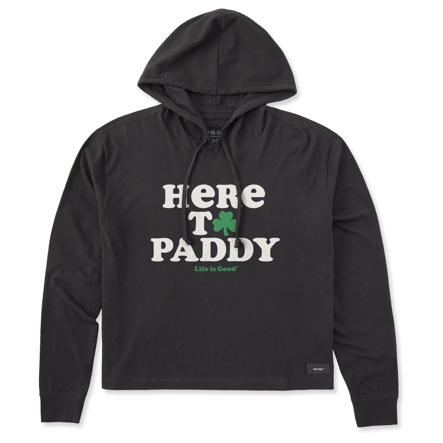 Women's Cooper Here to Paddy Clover Crusher Boxy Hoodie