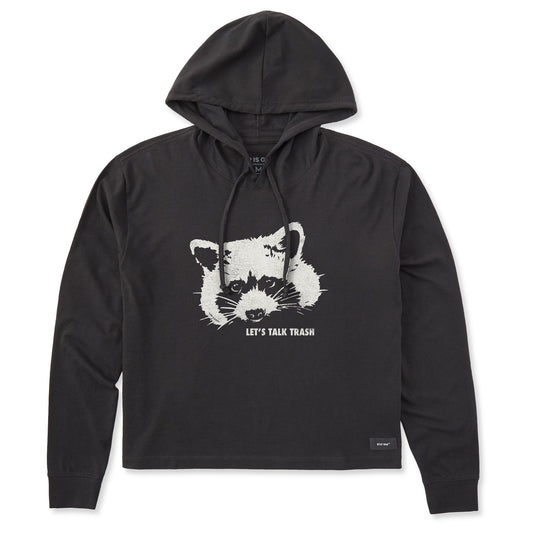 Women's Raccoon Crusher Boxy Hoodie