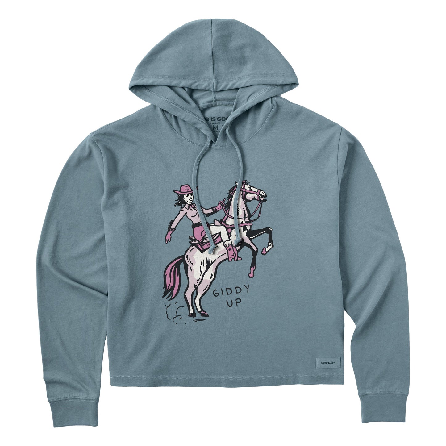 Women's Giddy Up Crusher Boxy Hoodie