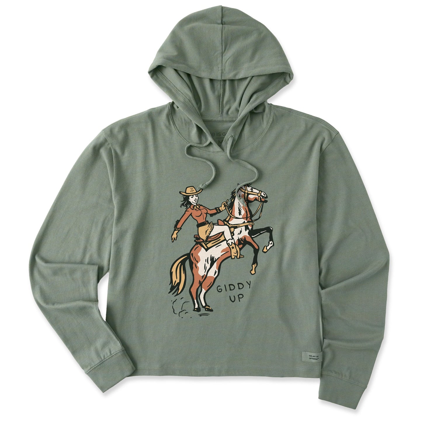 Women's Giddy Up Crusher Boxy Hoodie