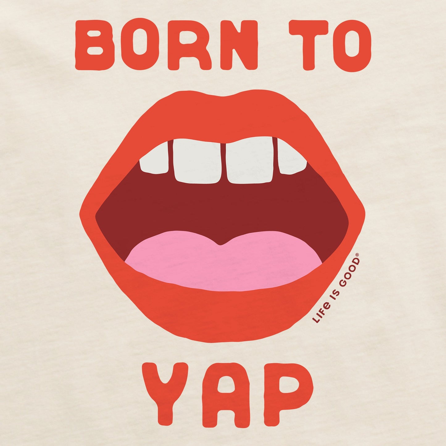 Women's Born to Yap Crusher Boxy Hoodie
