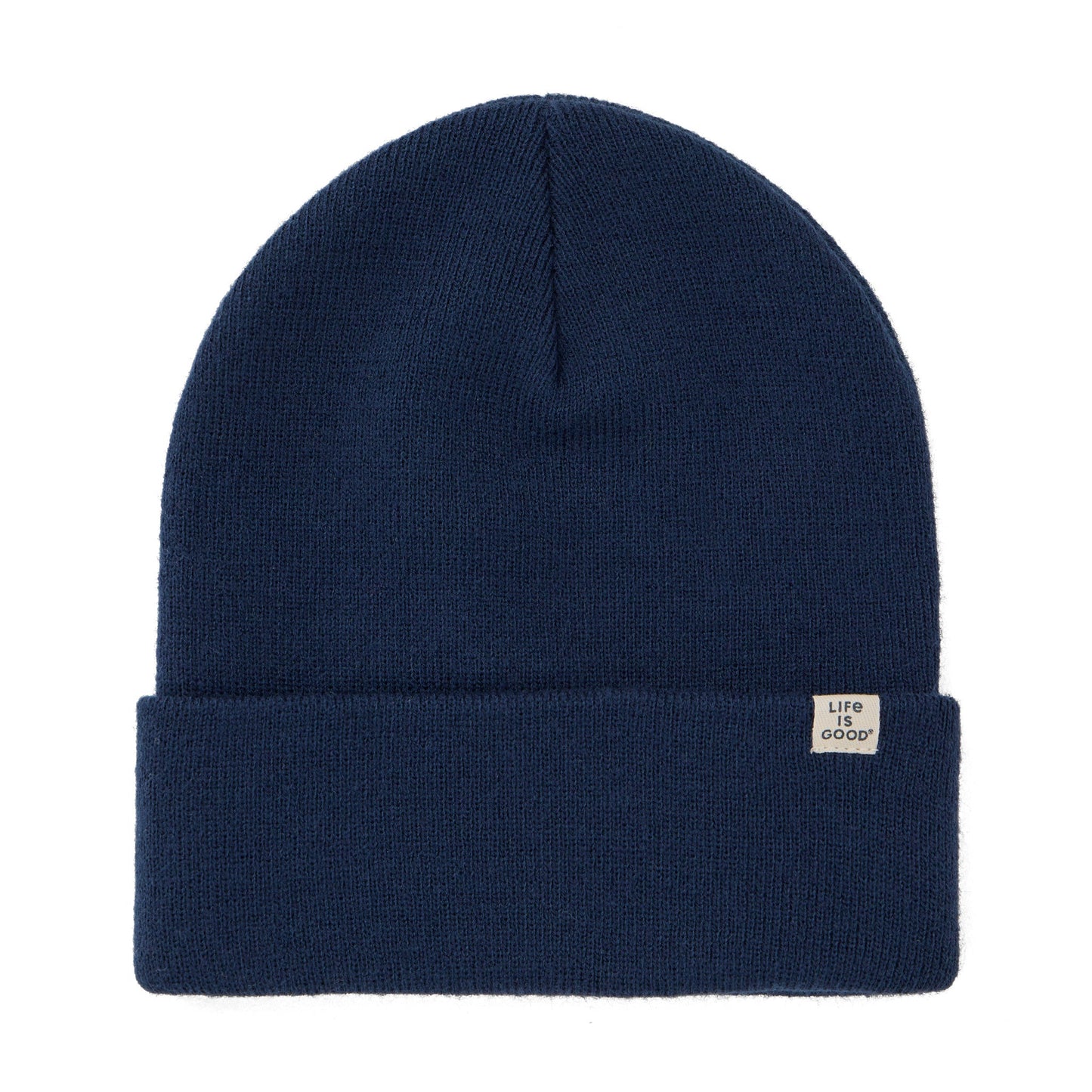 Adult Unisex Solid Cuff Beanie