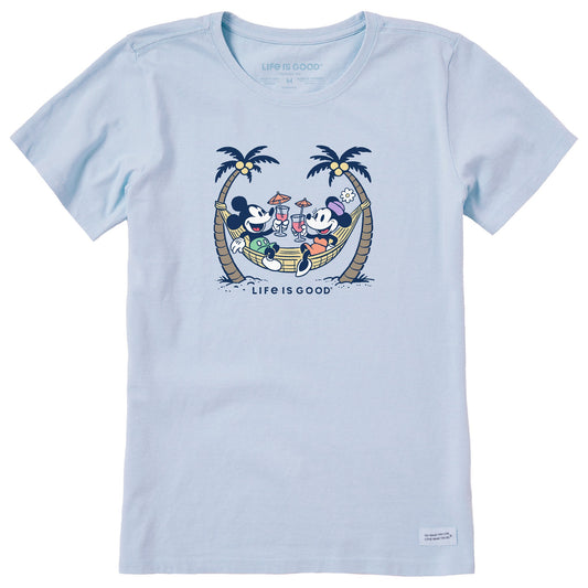 Women's Tropical Cocktail Toast Short Sleeve Crusher Tee