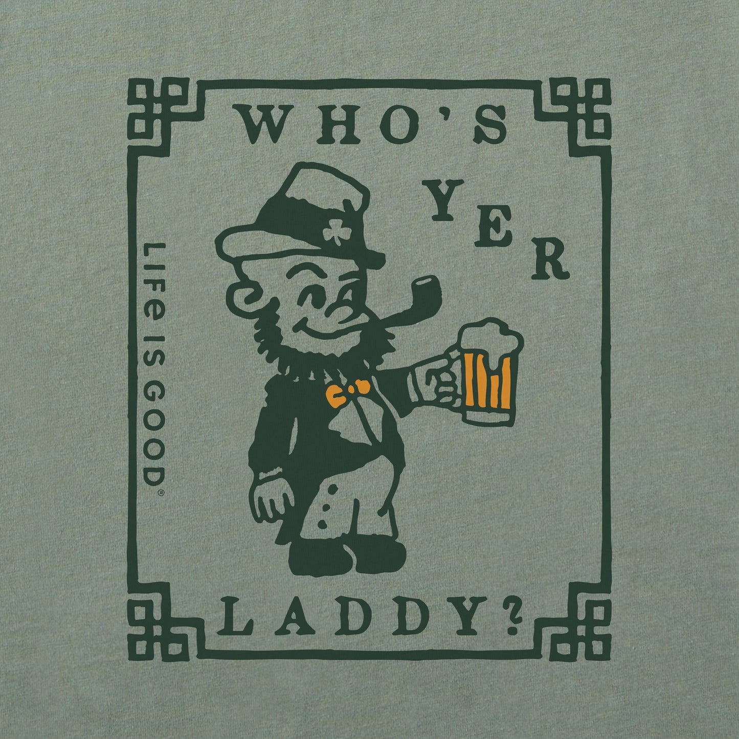 Women's Who's Yer Laddy Short Sleeve Crusher Boxy Tee