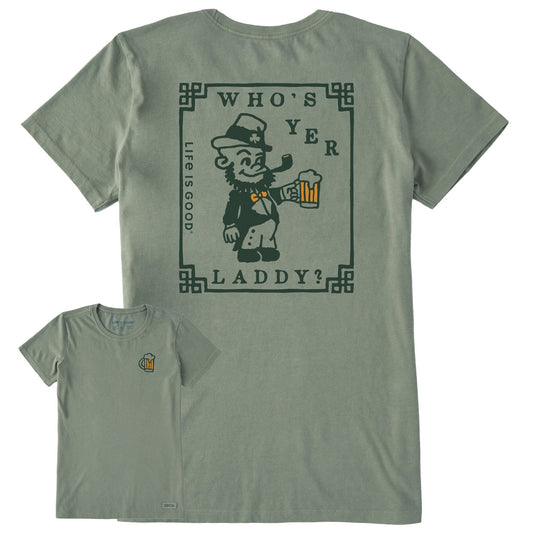 Women's Who's Yer Laddy Short Sleeve Crusher Tee