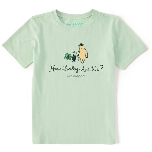 Kids How Lucky Are We Short Sleeve Crusher Tee