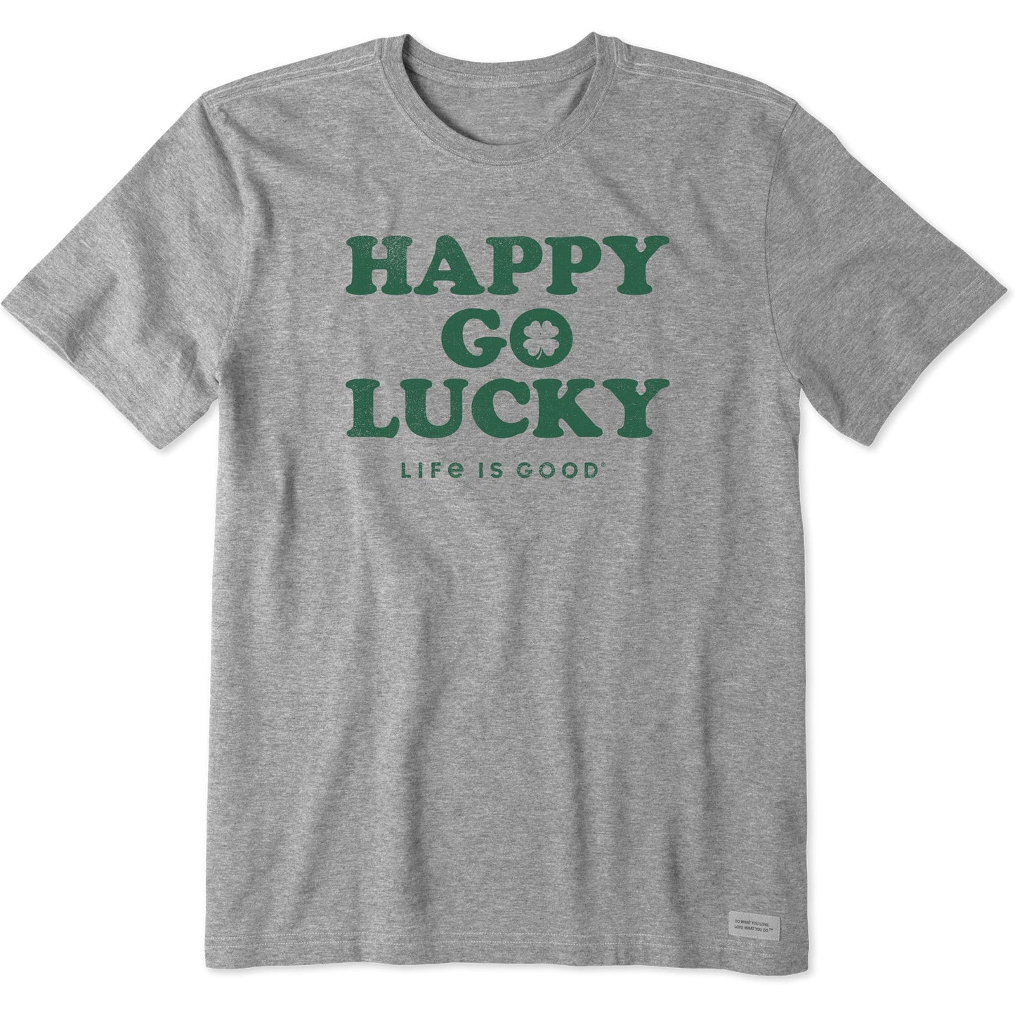 Men's Happy Go Lucky Irish Short Sleeve Crusher Tee