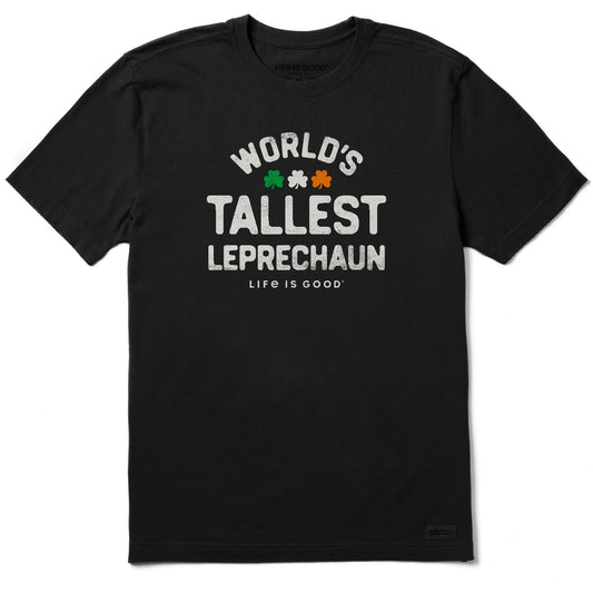 Men's World's Tallest Leprechaun Short Sleeve Crusher Tee