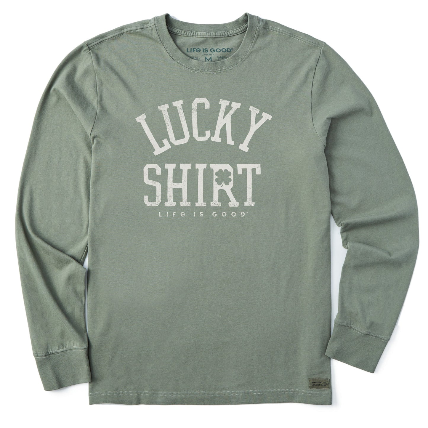 Men's Lucky Shirt Long Sleeve Crusher Tee