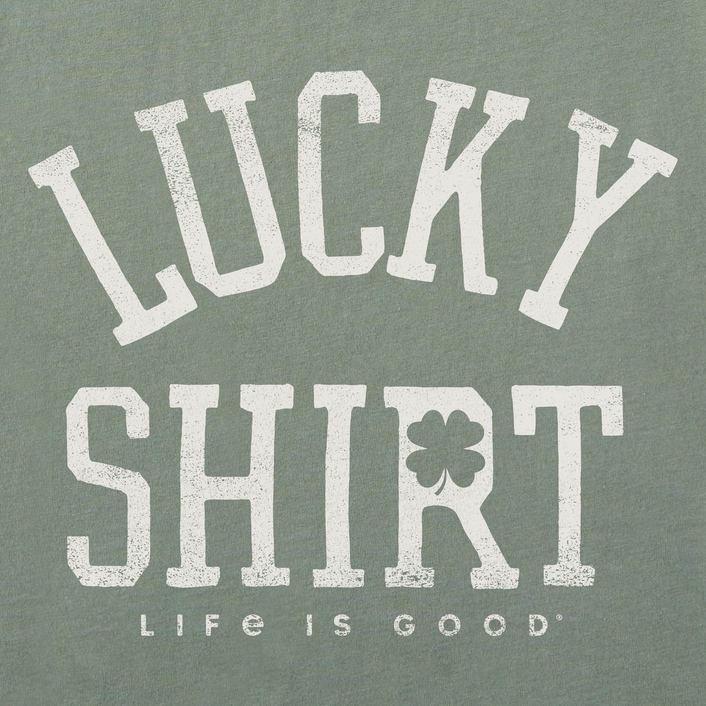 Men's Lucky Shirt Long Sleeve Crusher Tee