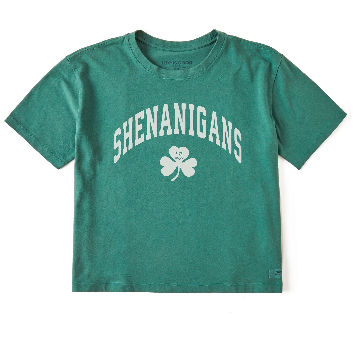 Women's Shenanigans Arch Short Sleeve Crusher Boxy Tee