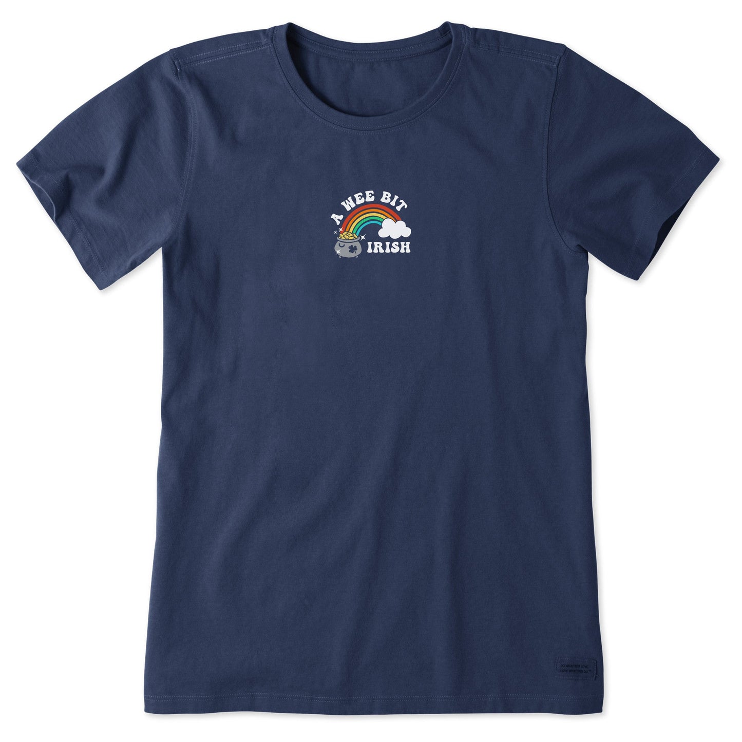 Women's A Wee Bit Irish Short Sleeve Crusher Tee