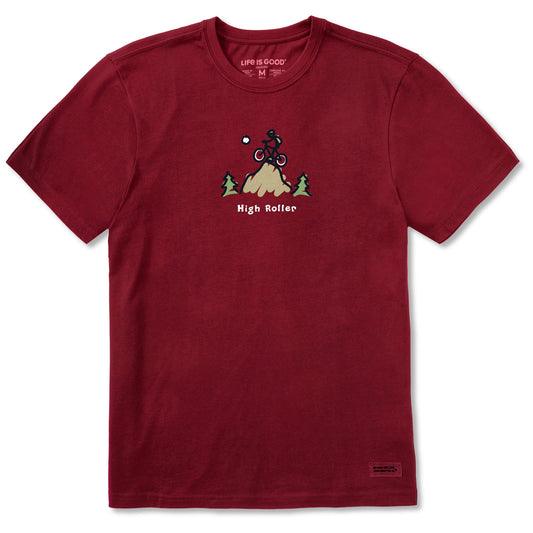 Men's High Roller Biking Short Sleeve Crusher Tee