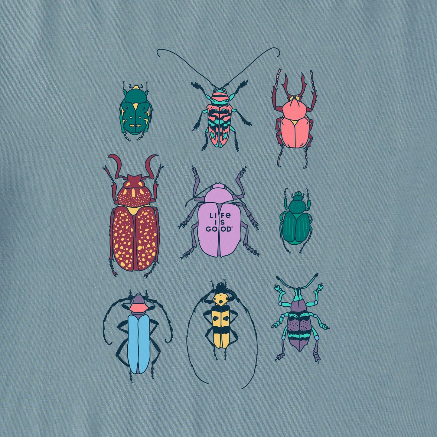 Women's Cool Bug Grid Crusher Boxy Hoodie