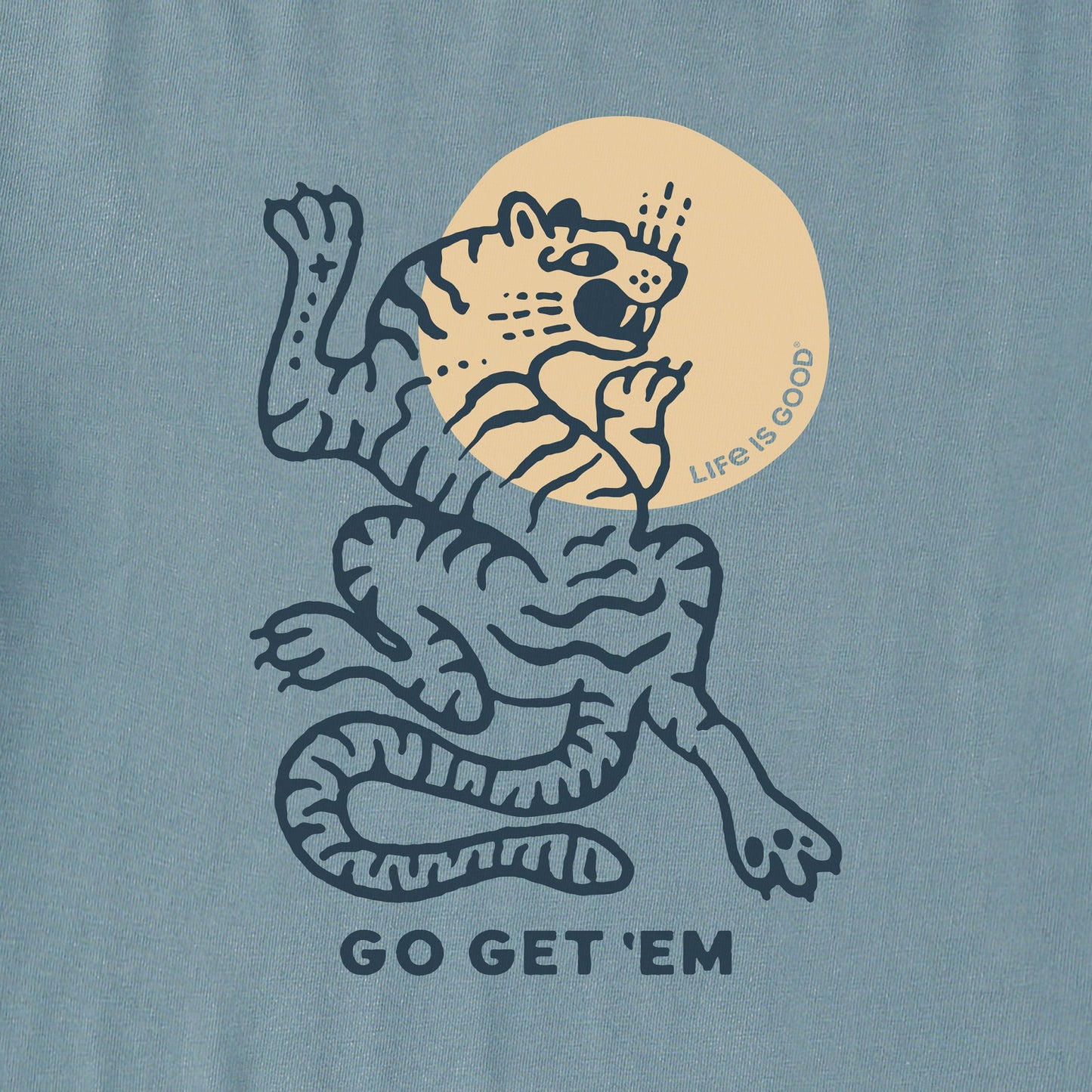 Women's Go Get Em Tiger Crusher Boxy Hoodie