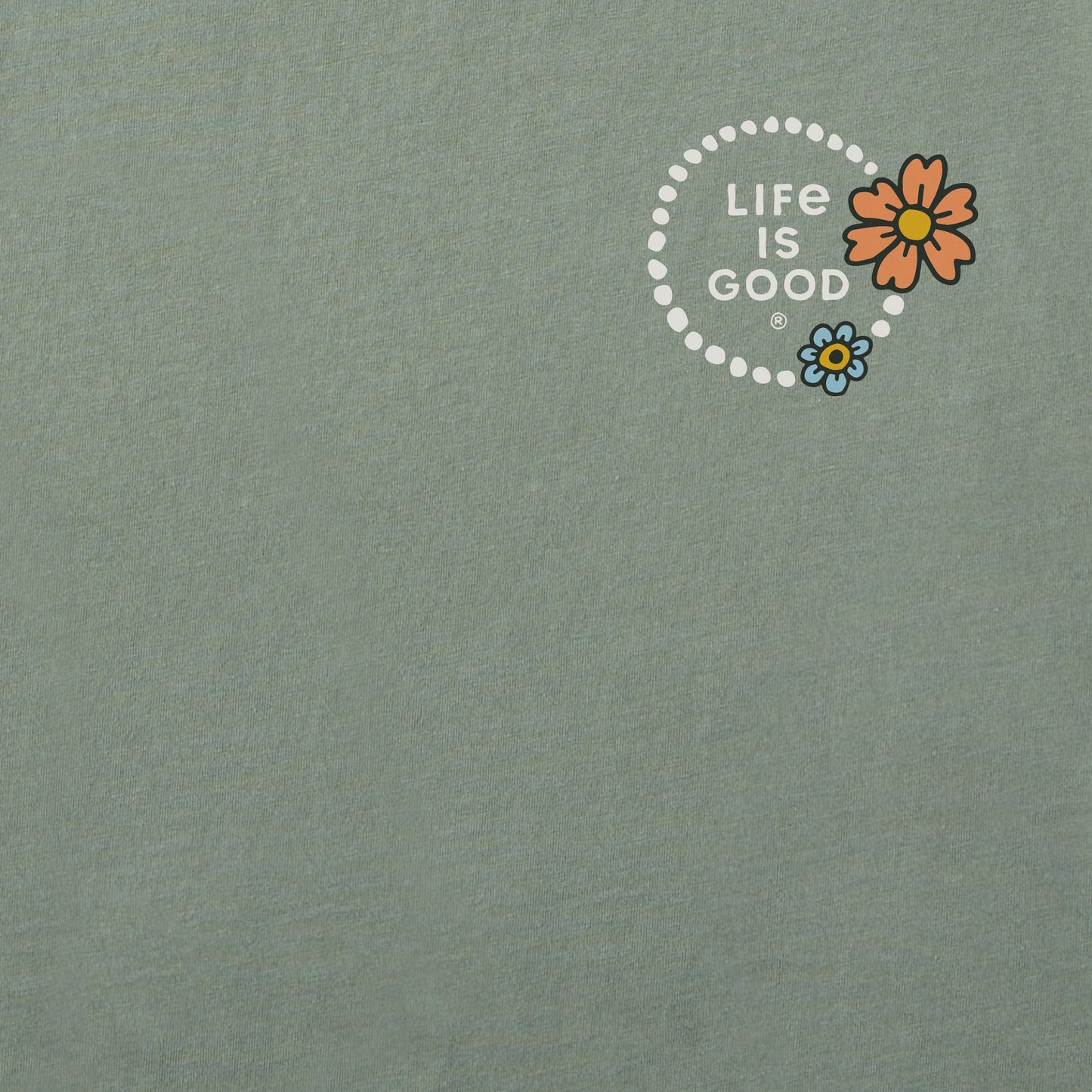 Women's Beautiful Energy Wildflowers Crusher Boxy Hoodie