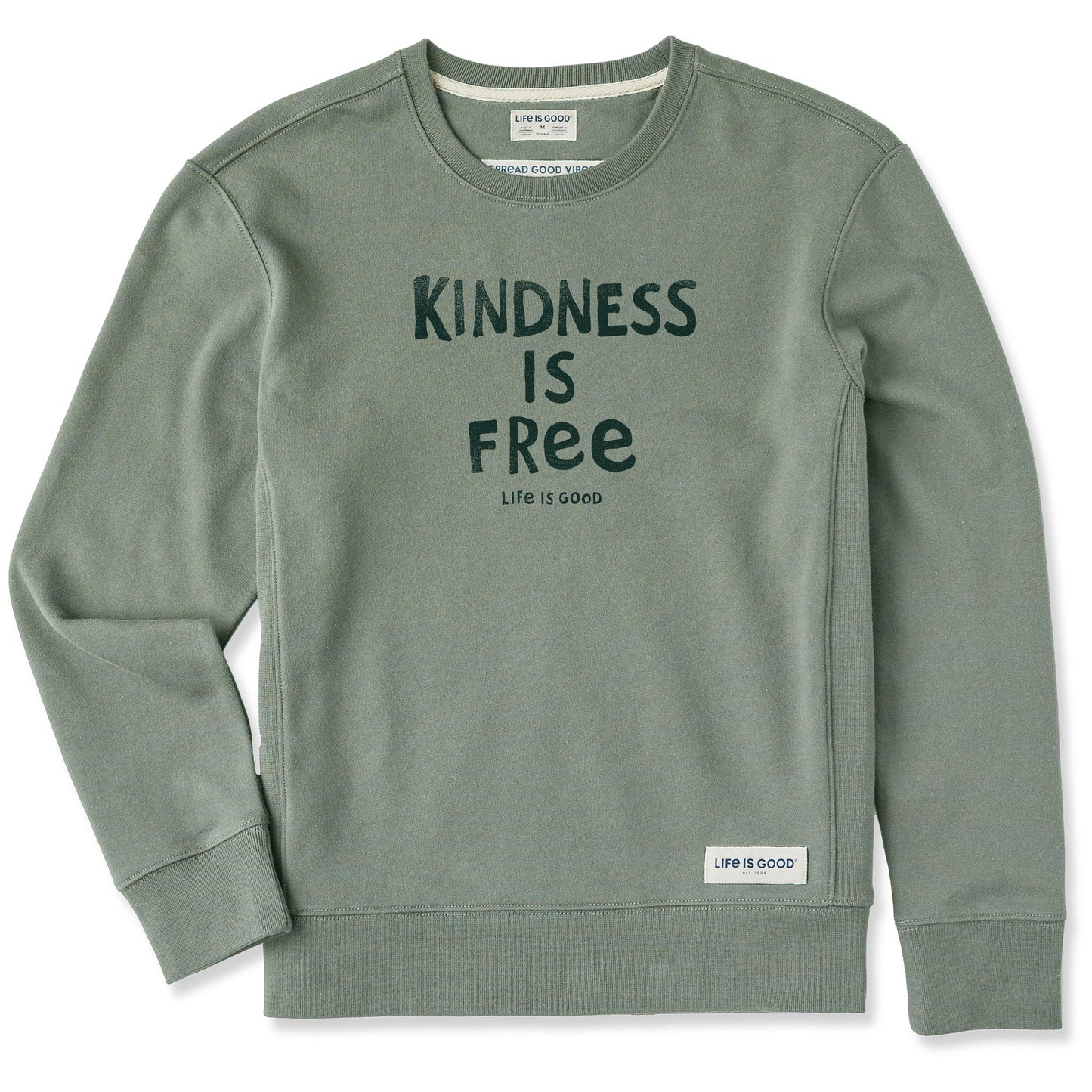 Women's Kindness is Free Simply True Fleece Crew