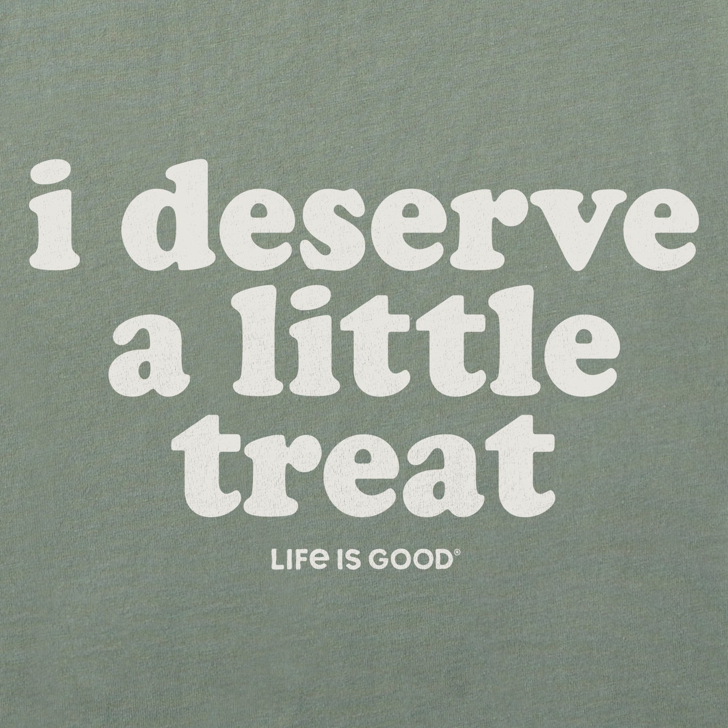 Women's I Deserve A Little Treat Simply True Fleece Crew