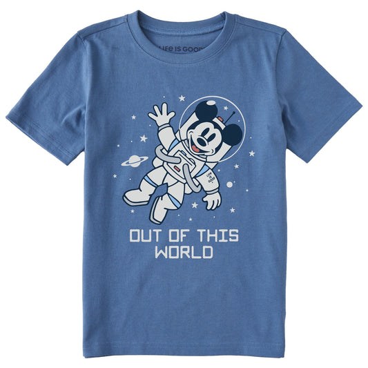 Kids Out of this World Space Willie Short Sleeve Crusher Tee