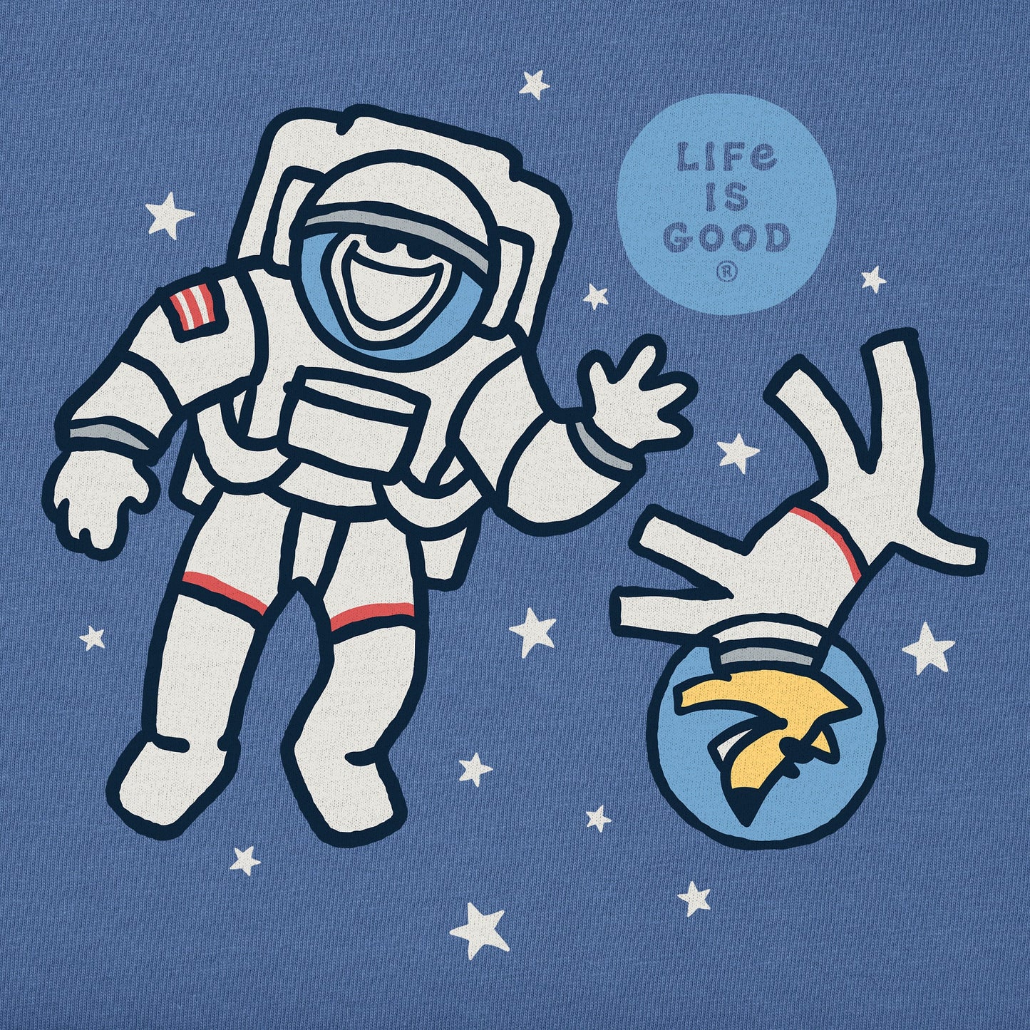 Men's Jake and Rocket in Space Short Sleeve Tee