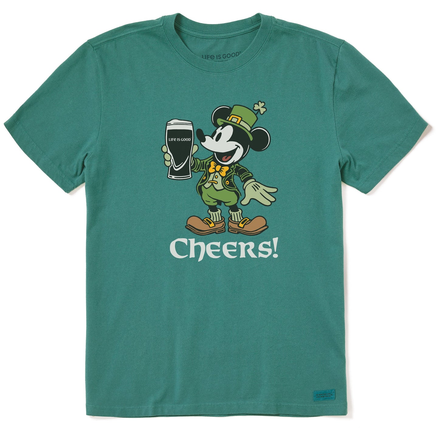 Men's Cheers Leprechaun Willie Short Sleeve Crusher Tee