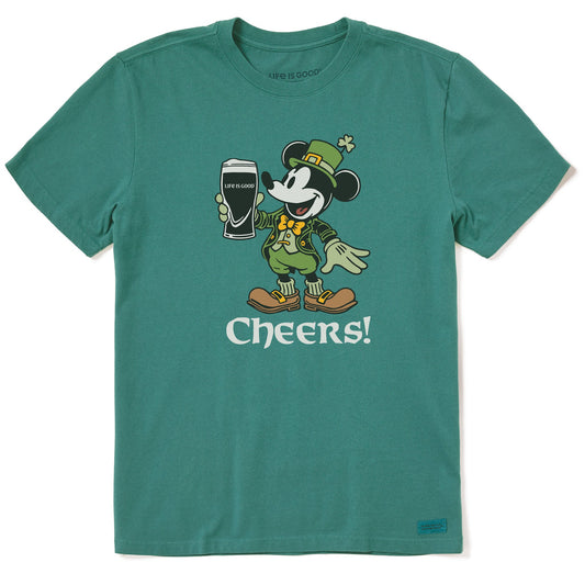 Men's Cheers Leprechaun Willie Short Sleeve Crusher Tee