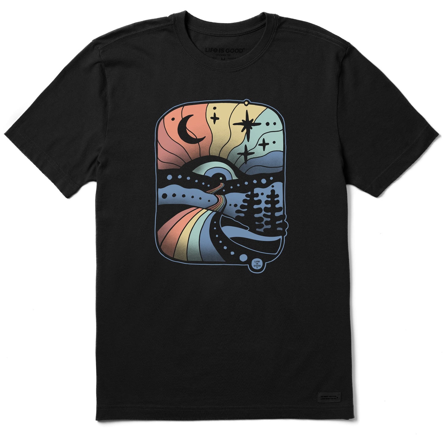 Men's Magic Rainbow Path Short Sleeve Tee