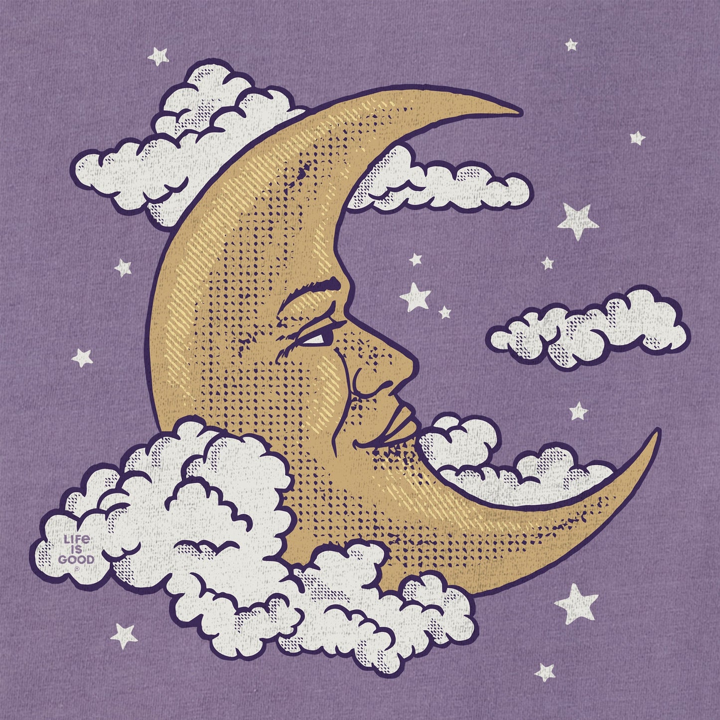 Women's Gentle Moon Short Sleeve Crusher Boxy Tee