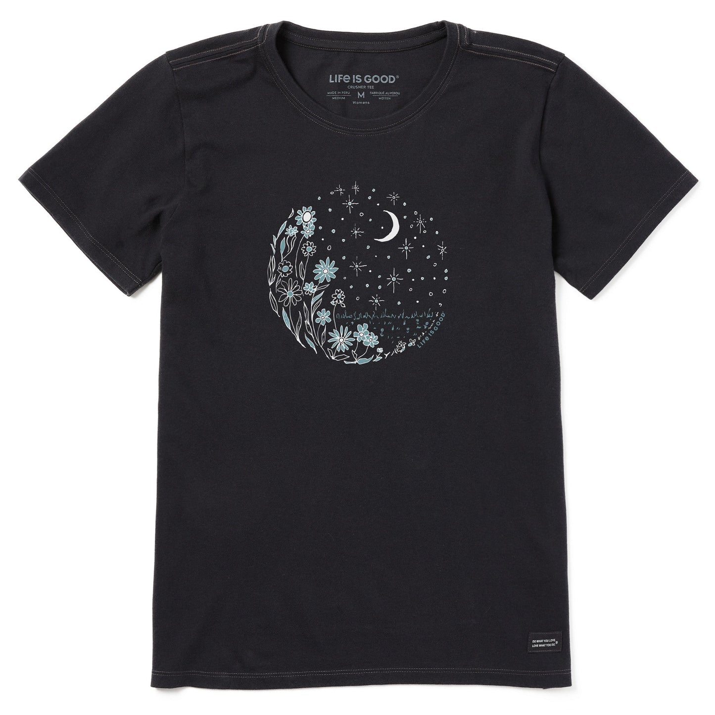 Women's Flower Moonrise Short Sleeve Tee