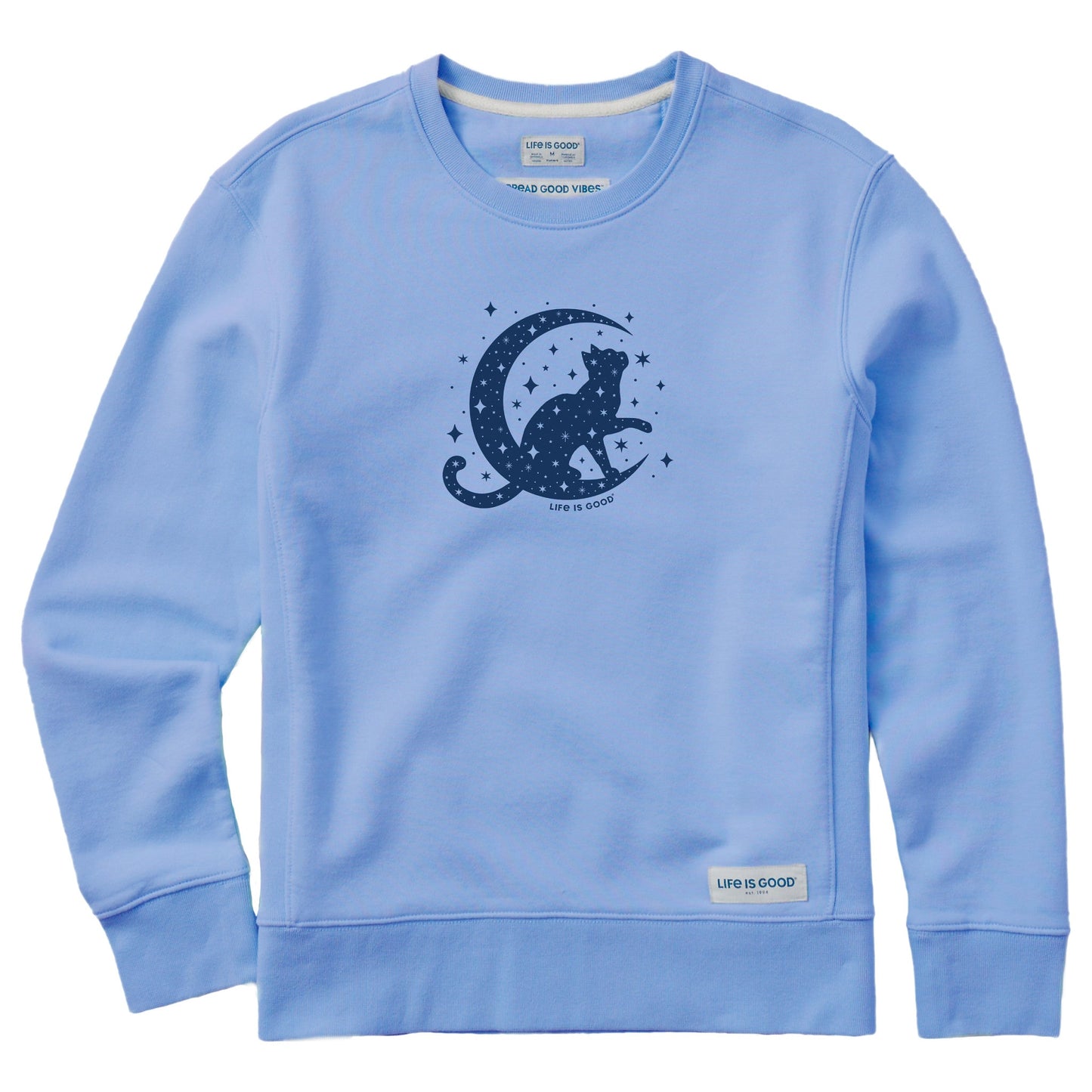 Women's Celestial Cat Simply True Crew