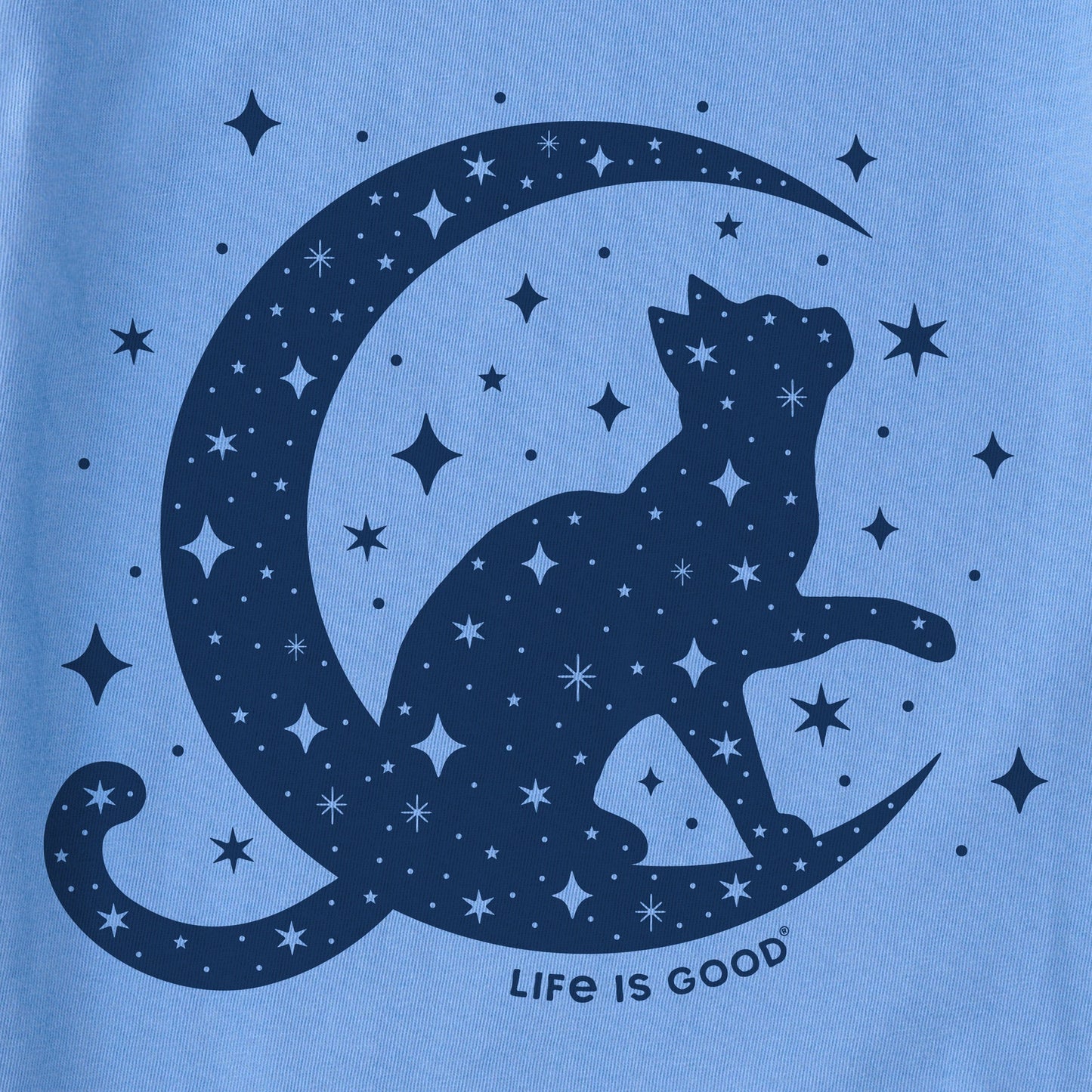Women's Celestial Cat Simply True Crew