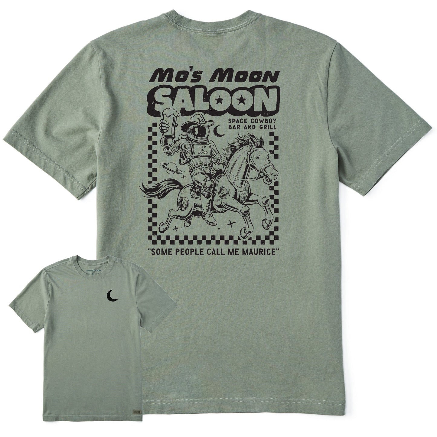 Men's Mo's Moon Saloon Short Sleeve Tee