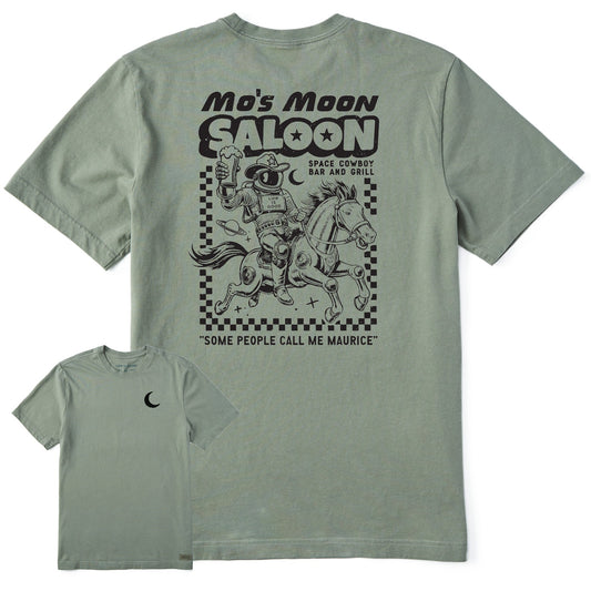 Men's Mo's Moon Saloon Short Sleeve Tee