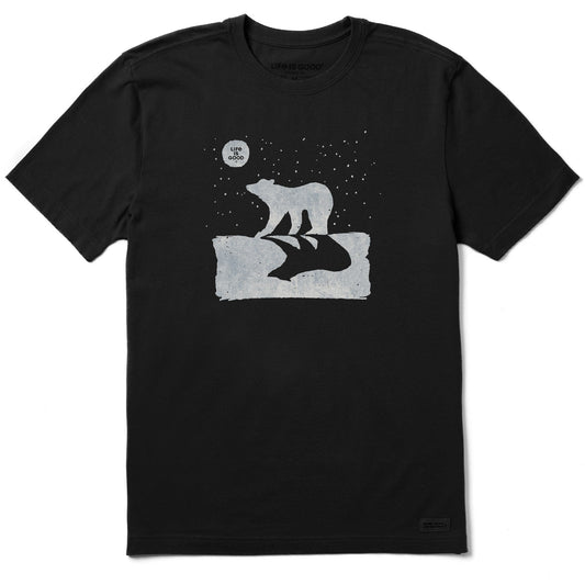 Men's Polar Bear Winter Short Sleeve Crusher Tee