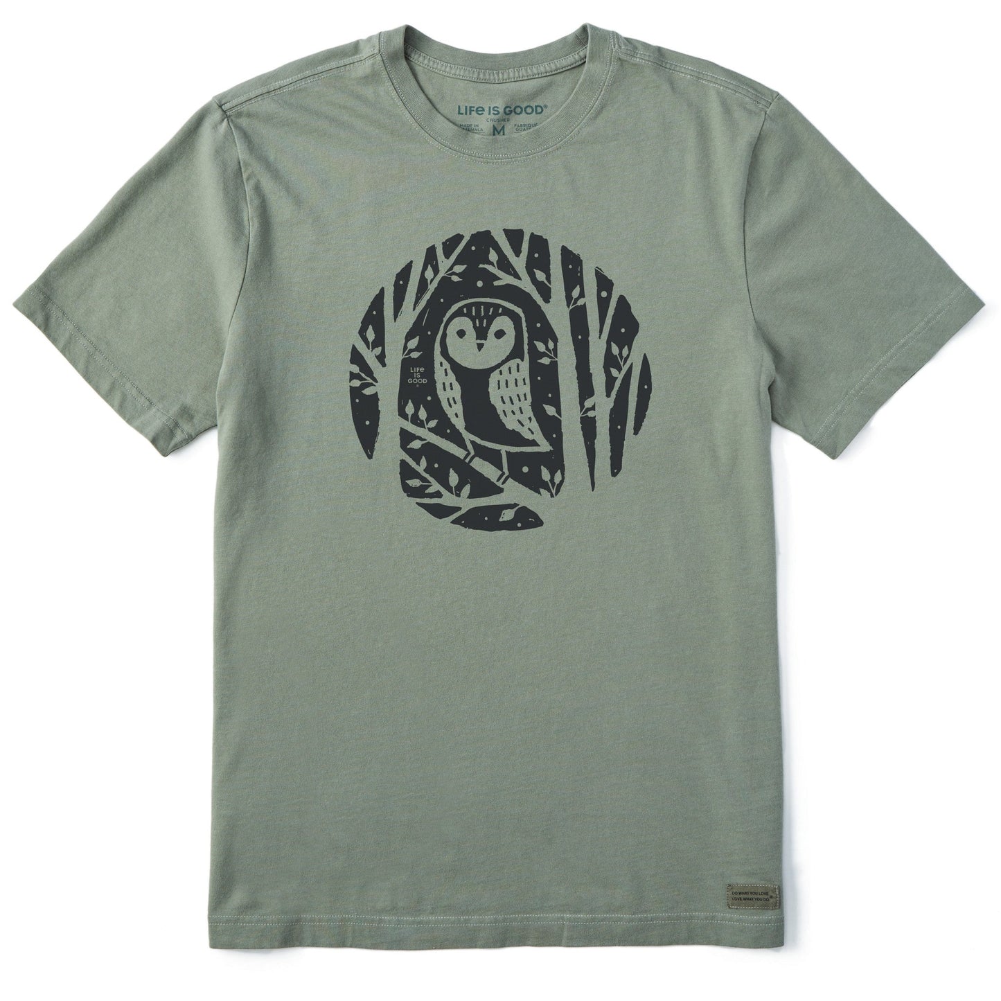 Men's Owl in the Trees Short Sleeve Crusher Tee