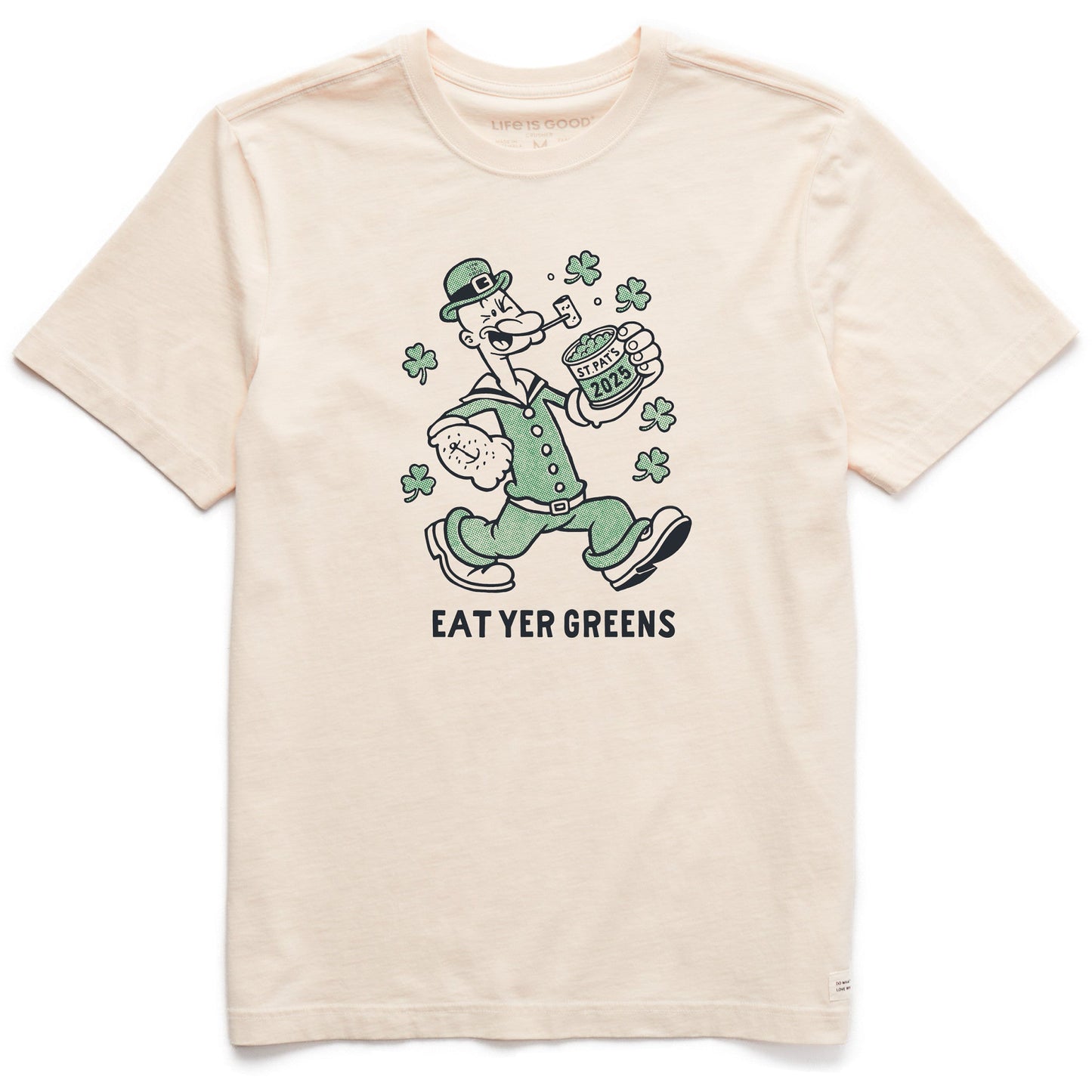 Men's Eat Yer Greens Short Sleeve Crusher Tee
