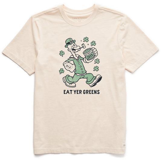 Men's Eat Yer Greens Short Sleeve Crusher Tee