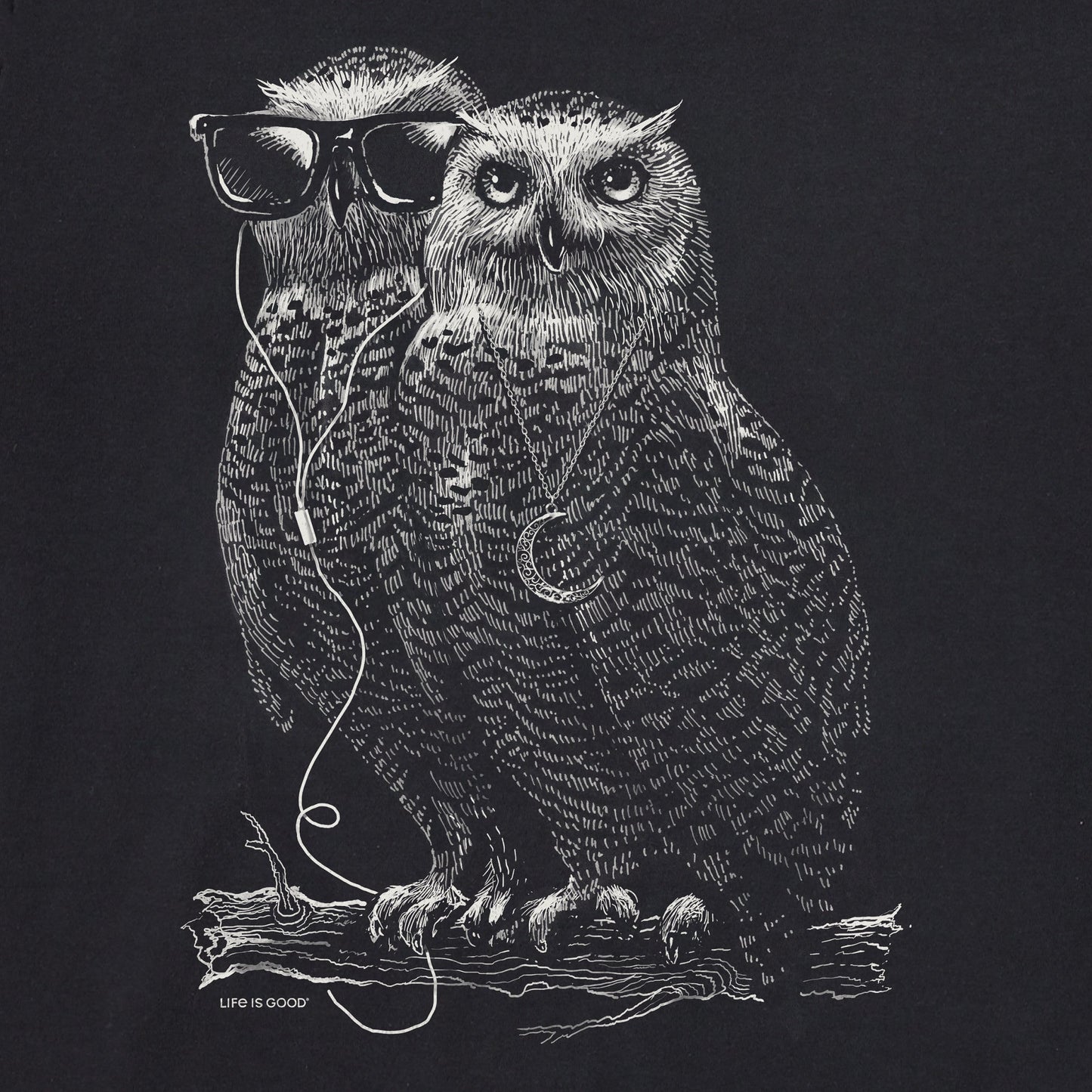 Men's Night Moves Short Sleeve Crusher Tee