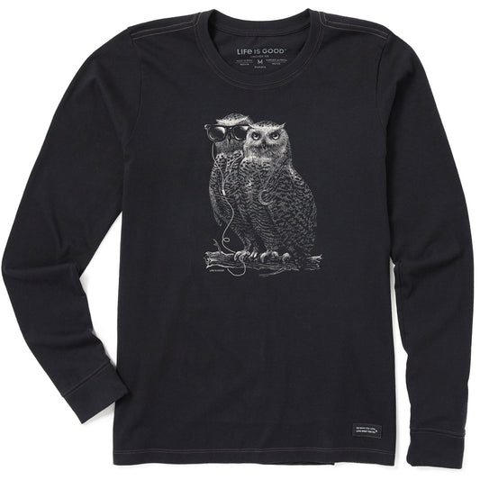 Women's Night Moves Long Sleeve Crusher Tee