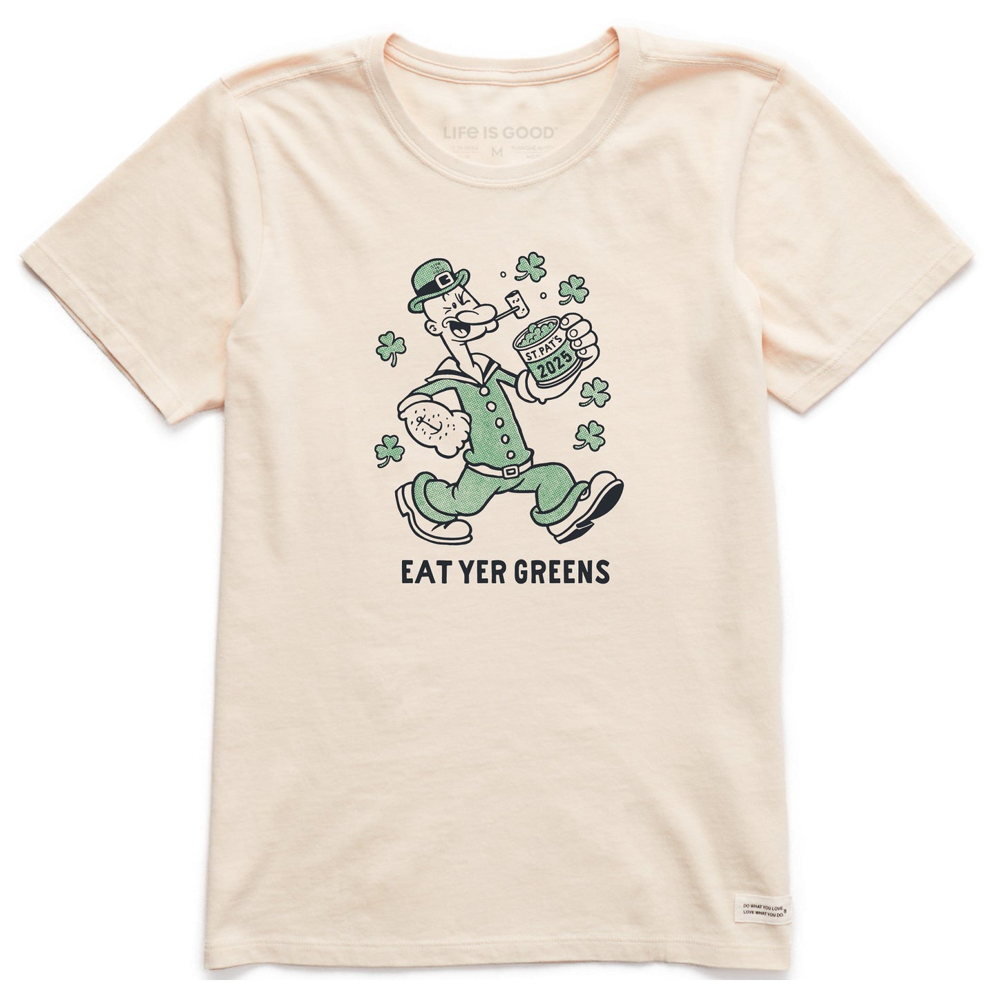Women's Eat Yer Greens Short Sleeve Crusher Tee