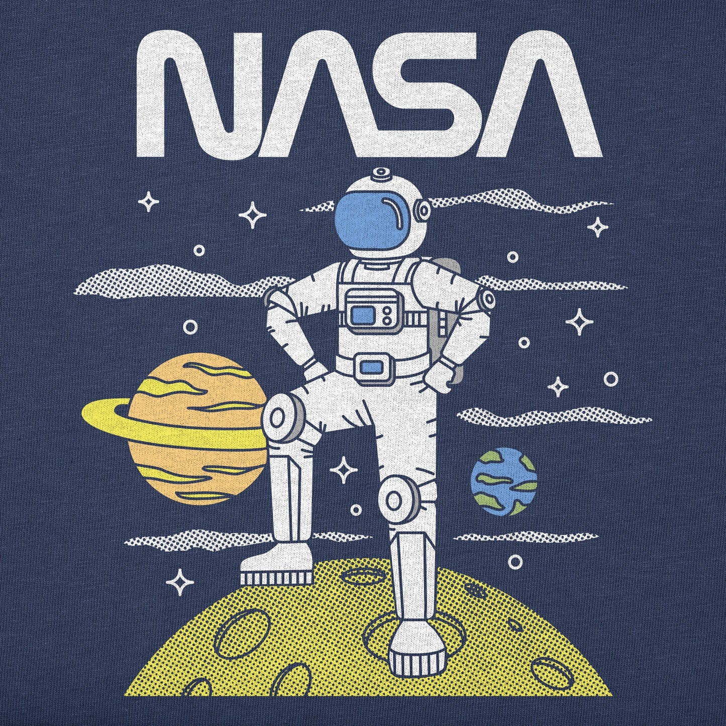 Men's NASA Moon Landing Short Sleeve Tee