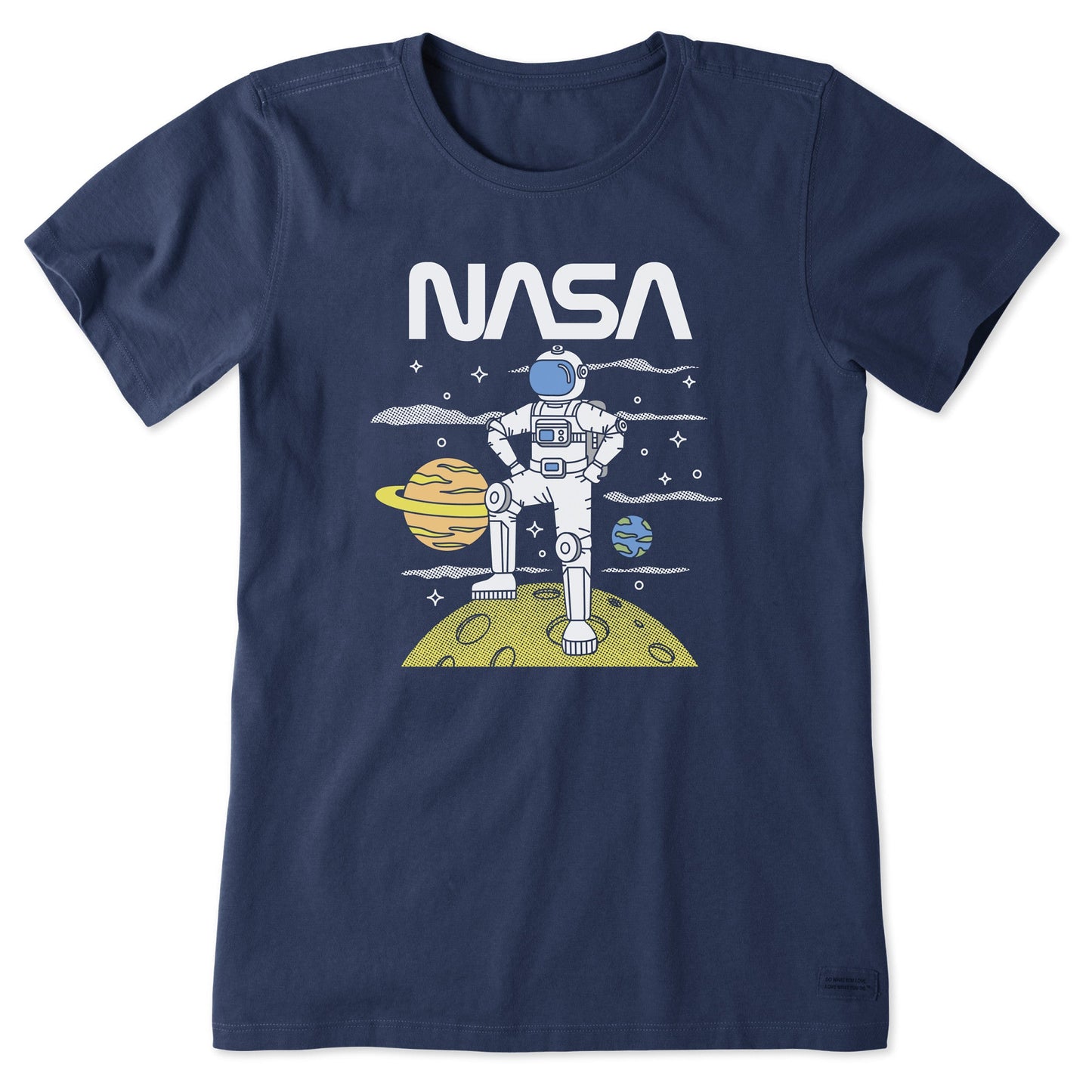 Women's NASA Moon Landing Short Sleeve Tee