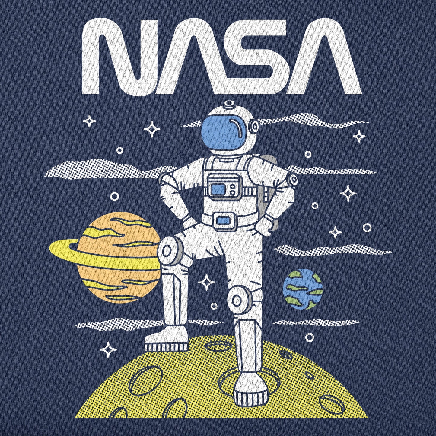 Women's NASA Moon Landing Short Sleeve Tee