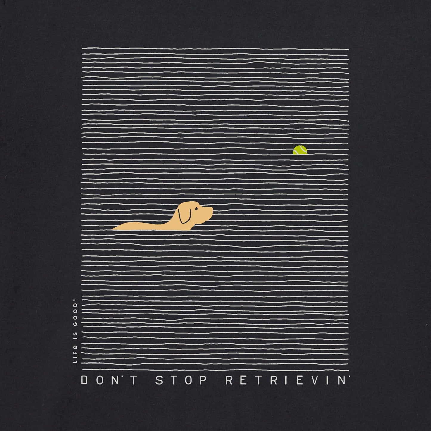 Men's Black Lab Retrievin' Short Sleeve Tee