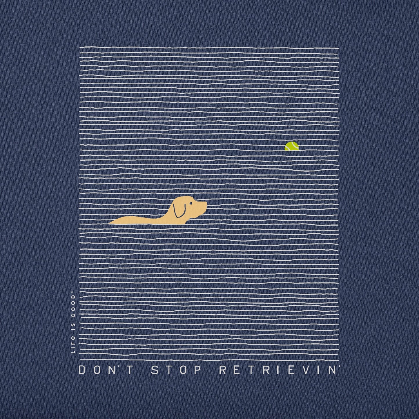 Men's Black Lab Retrievin' Short Sleeve Tee