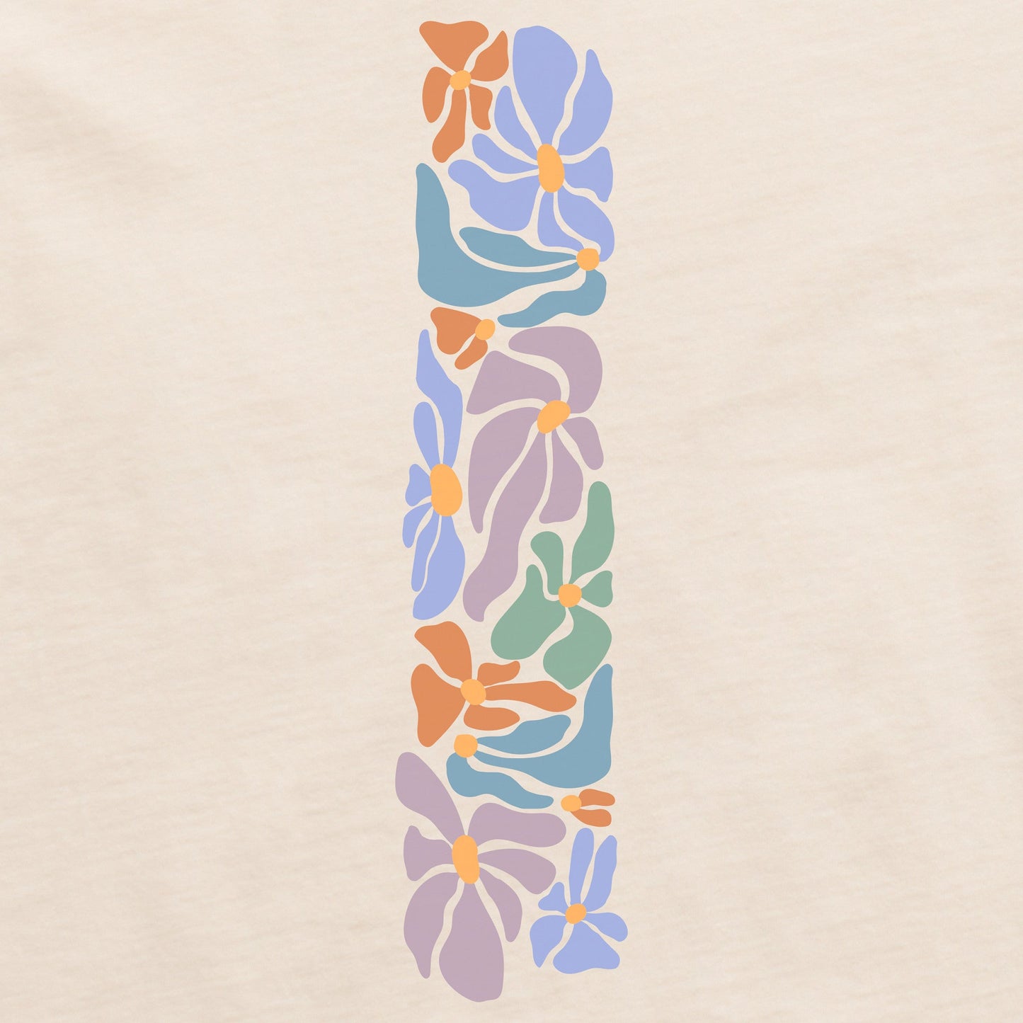 Women's Bloom Where You're Planted Flower Long Sleeve Crusher Tee