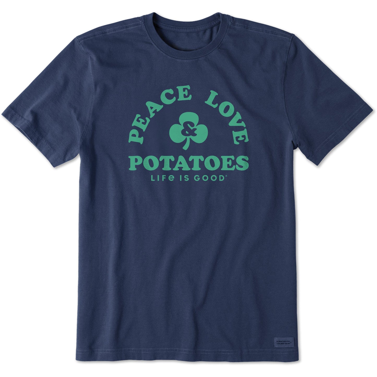 Men's Peace Love & Potatoes Short Sleeve Tee
