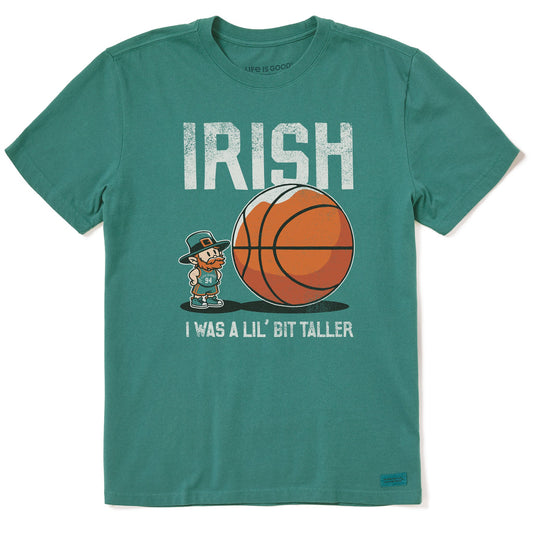 Men's Irish I Was a Lil Bit Taller Short Sleeve Crusher Tee