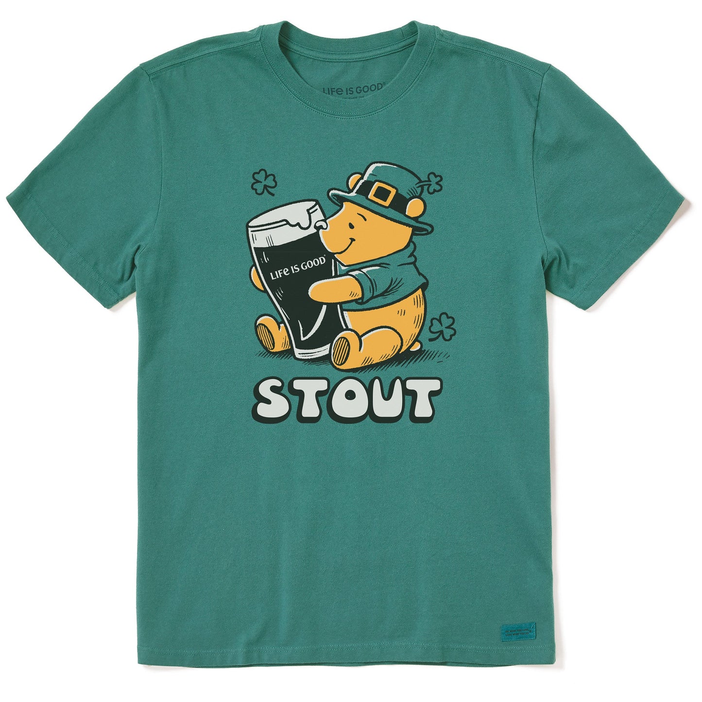 Men's Stout Winnie Short Sleeve Crusher Tee